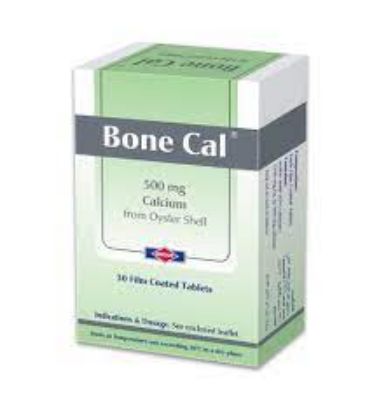 Picture of BONE CAL 500MG 30 TAB.