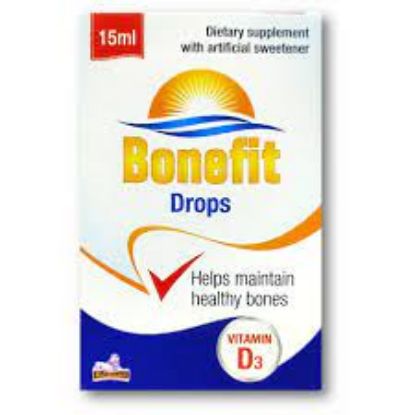 Picture of BONEFIT 10.000 I.U./ML ORAL DROPS 15 ML