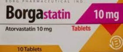 Picture of BORGASTATIN 10MG 10 TAB.
