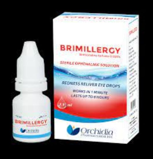 Picture of BRIMILLERGY 0.025% EYE DROPS 7.5 ML