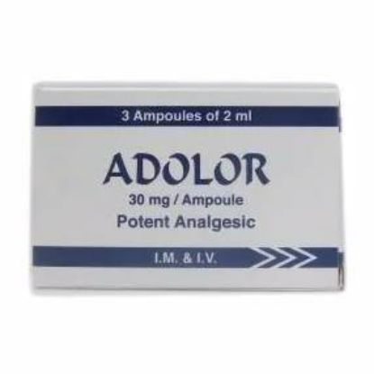 Picture of ADOLOR 30 MG 3 AMPS.