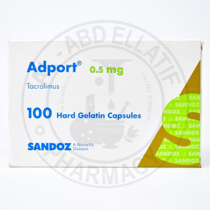 Picture of ADPORT 0.5 MG 100 CAPS.