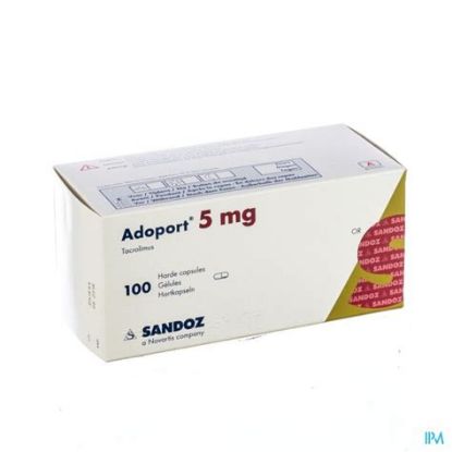 Picture of ADPORT 5 MG 100 CAPS.