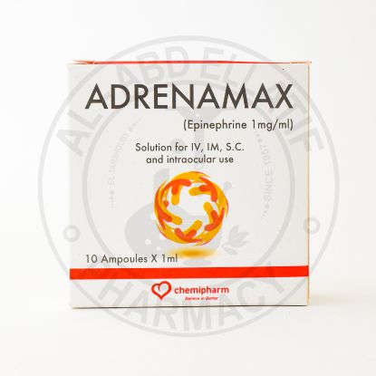 Picture of ADRENAMAX 1 MG/1ML 10 AMPS.