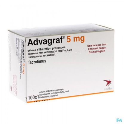 Picture of ADVAGRAF 5 MG 100 PROLONGED R. CAPS