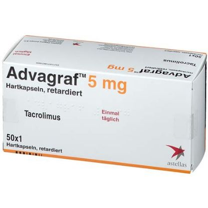 Picture of ADVAGRAF 5 MG 50 PROLONGED R. CAPS