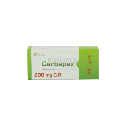 Picture of CARBAPEX 200 MG CR 30 TABS.