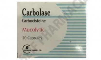 Picture of CARBOLASE 375MG 20 CAPS.