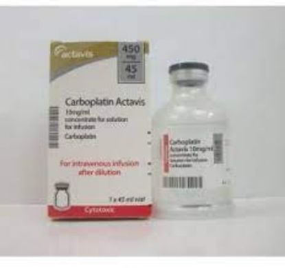 Picture of CARBOPLATIN (ACTAVIS) 450MG VIAL