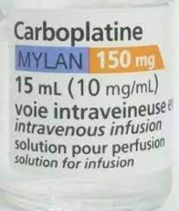 Picture of CARBOPLATINE-MYLAN 150MG/15ML VIAL