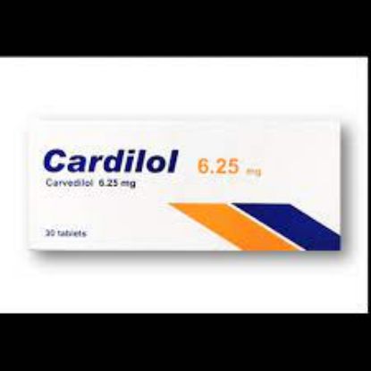 Picture of CARDILOL 6.25MG 30 TAB.
