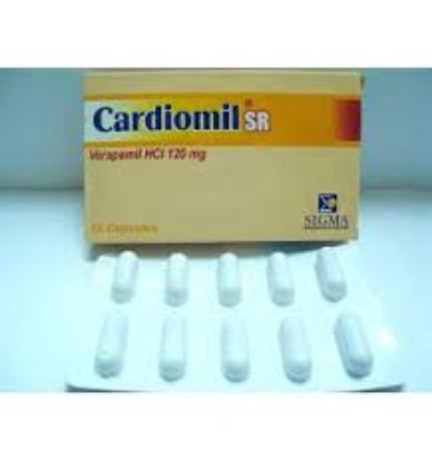 Picture of CARDIOMIL 120MG S.R. 10 CAPS.