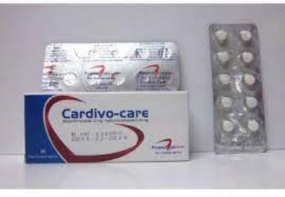 Picture of CARDIVO-CARE 10/6.25MG 30 F.C.TAB.