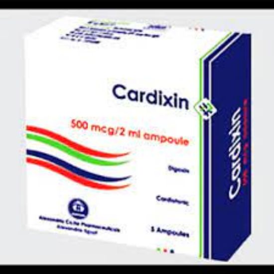 Picture of CARDIXIN 500 MCG/2ML 5 AMPS.
