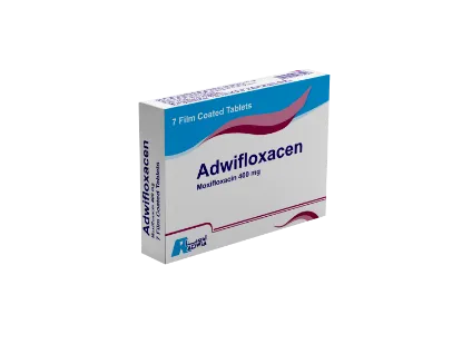 Picture of ADWIFLOXACEN 400 MG 7 F.C. TABS.
