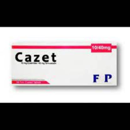 Picture of CAZET 10/40MG 7 F.C.TAB.