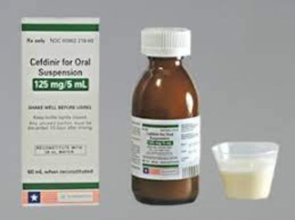Picture of CEDENIR 125MG/5ML DRY SUSP.