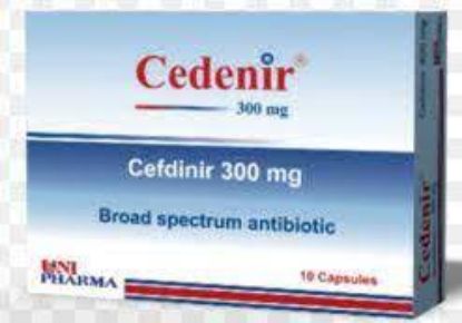 Picture of CEDENIR 300MG 10 CAPS.