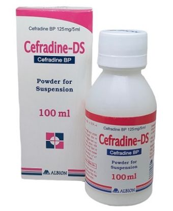 Picture of CEFADRINE 125MG/5ML 100ML SUSP.