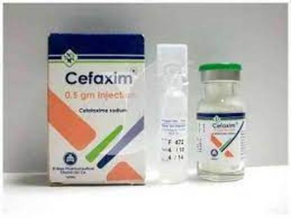 Picture of CEFAXIM  500MG VIAL