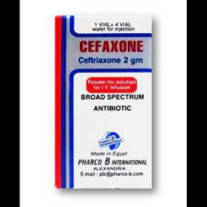 Picture of CEFAXONE 2 GM I.V. VIAL