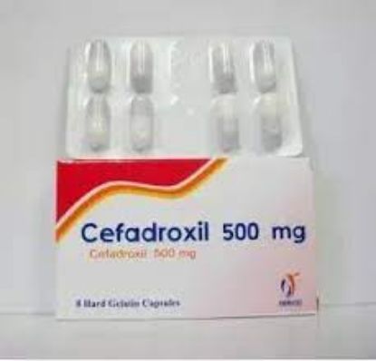 Picture of CEFAXORAL 500MG 8 CAPS