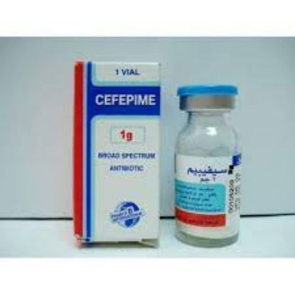 Picture of CEFEPIME 1 GM I.M/I.V VIAL