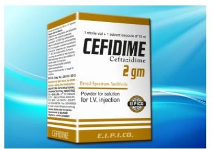 Picture of CEFIDIME 2 GM VIAL