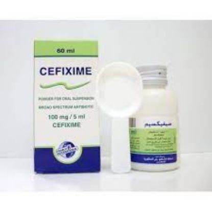 Picture of CEFIXIME 100MG/5ML SUSP. 60ML