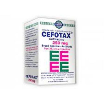 Picture of CEFOTAX 250MG VIAL