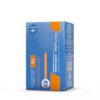 Picture of CEFOTAXIME - EVA PHARMA 1 GM I.M./I.V. VIAL