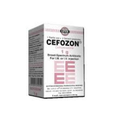 Picture of CEFOZON 1 GM VIAL