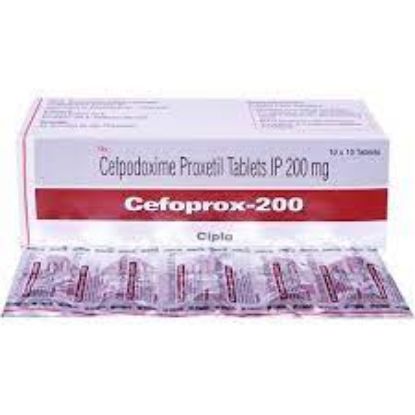 Picture of CEFPORESP 200MG  10 F.C.TAB.