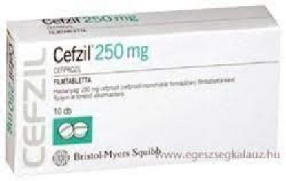 Picture of CEFZIL 250 MG 8 F.C. TAB.