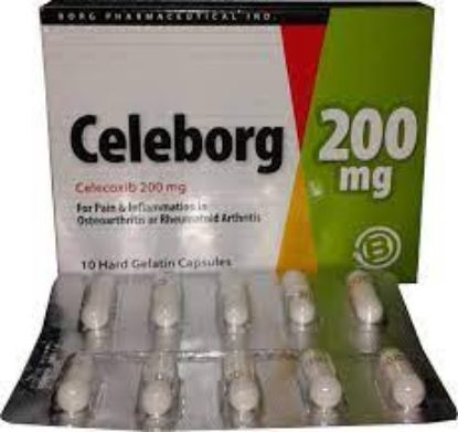 Picture of CELEBORG 200 MG 20 CAPS.