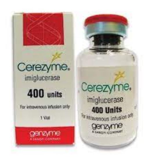 Picture of CEREZYME 400 UNITS PD. FOR I.V. INF. VIAL