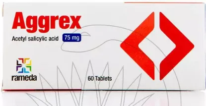 Picture of AGGREX 75MG 60 TABS.