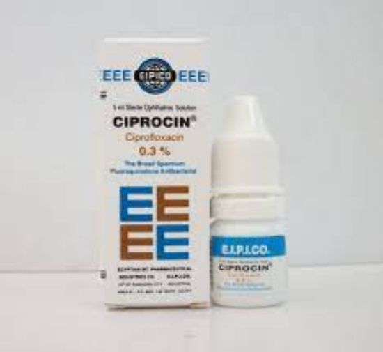 Picture of CIPROCIN 0.3% EYE/EAR DROPS 5 ML