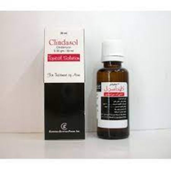 Picture of CLINDASOL 0.3GM/30ML TOP. SOLN. 30 ML