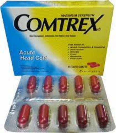 Picture of COMTREX ACUTE HEAD COLD 20 F.C.TAB.