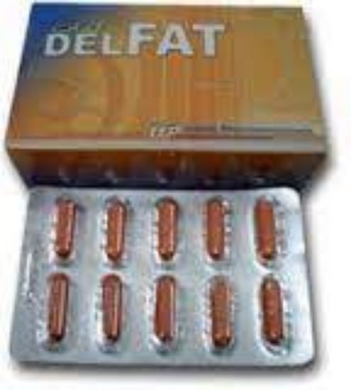 Picture of DELFAT 500 MG 30 CAPS.