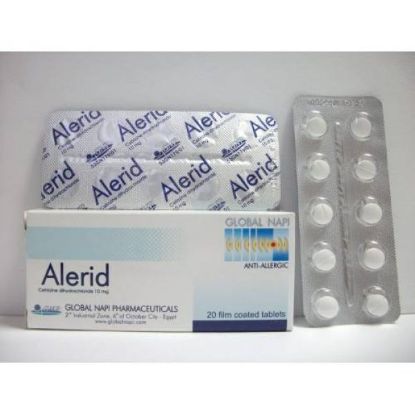 Picture of ALERID 10 MG 20 F.C.TABS.