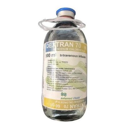 Picture of DEXTRAN 70 (6%) & SODIUM CHLORIDE 0.9% (MOTTAHEDOON) I.V. INF. 500 ML