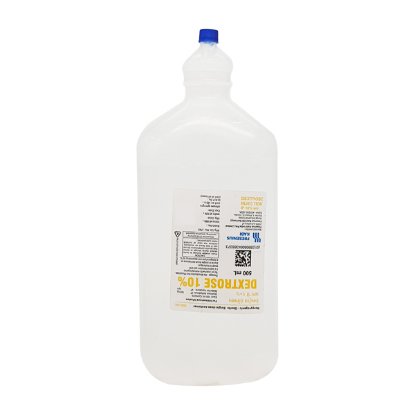 Picture of DEXTROSE 10% (EL NILE) I.V. INF. 500 ML