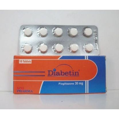 Picture of DIABETIN 30MG 10 TAB.
