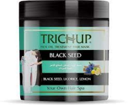 Picture of Trichup Healthy Long And Strong Hot Oil Treatment Hair Mask With Black Seed 500 Ml