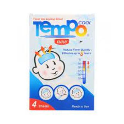 Picture of Tempo Cool Gel Sheets For Children 4 Pieces