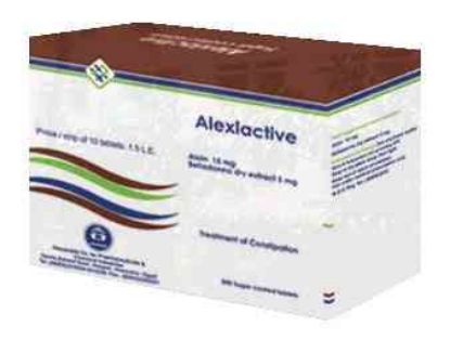 Picture of ALEXLACTIVE 200 SUGAR COATED TAB.