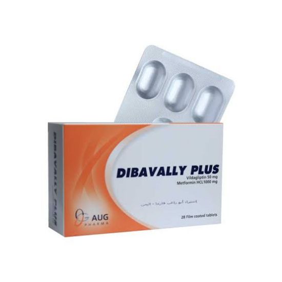 Picture of DIBAVALLY PLUS 50/1000 MG 28 TABS.