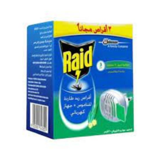 Picture of Raid Electric Mosquito Repellent With Tablets And Eucalyptus Scent